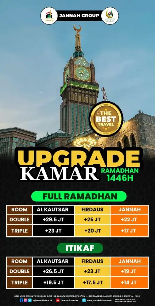 Rekening Resmi Jannah Firdaus